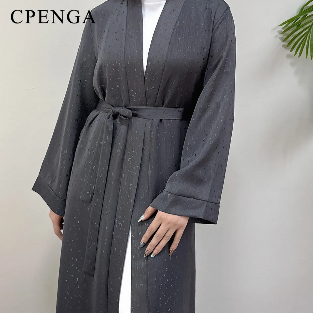 Ramadan Arabisch Frauen Muslimischen Modest Kleid Luxus Dubai Jacquard Abaya Eid Islamischen Party Kleidung Mode Türkei Solide Robe 2025