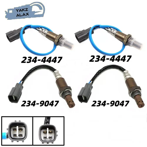 4 Uds Sensor de oxígeno para Subaru B9 Tribeca 3.0L 2006 2007 Legacy 3.0L Tribeca 3.6L 2008 2009 aguas arriba aguas abajo 234-9047 234-4447