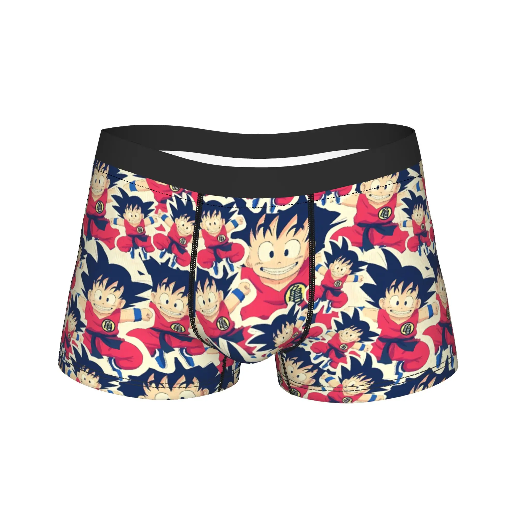 Allover Print D-Dragon B-Ball Underwear  Pattern Trunk Trenky Men Panties Breathable Shorts Briefs Gift Idea