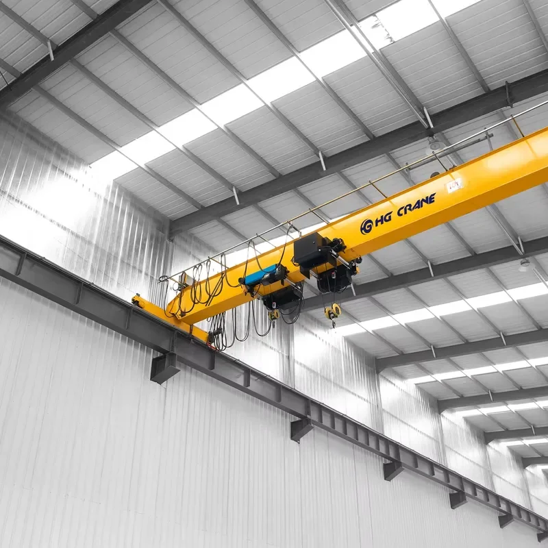 CE Certificate High Quality Industry 1t 5 Ton Single Girder Overhead Crane Remote Control Wireless Control Lifting Hook
