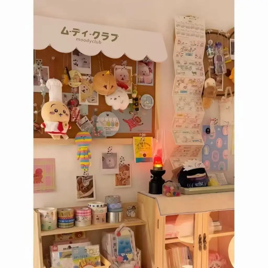 جديد لتقوم بها بنفسك لطيف الحلوى منزل الفلين رسالة مجلس المنزل عنبر مجوهرات خشبية تخزين مجلس جدار لوحة للزينة غرفة الديكور #4