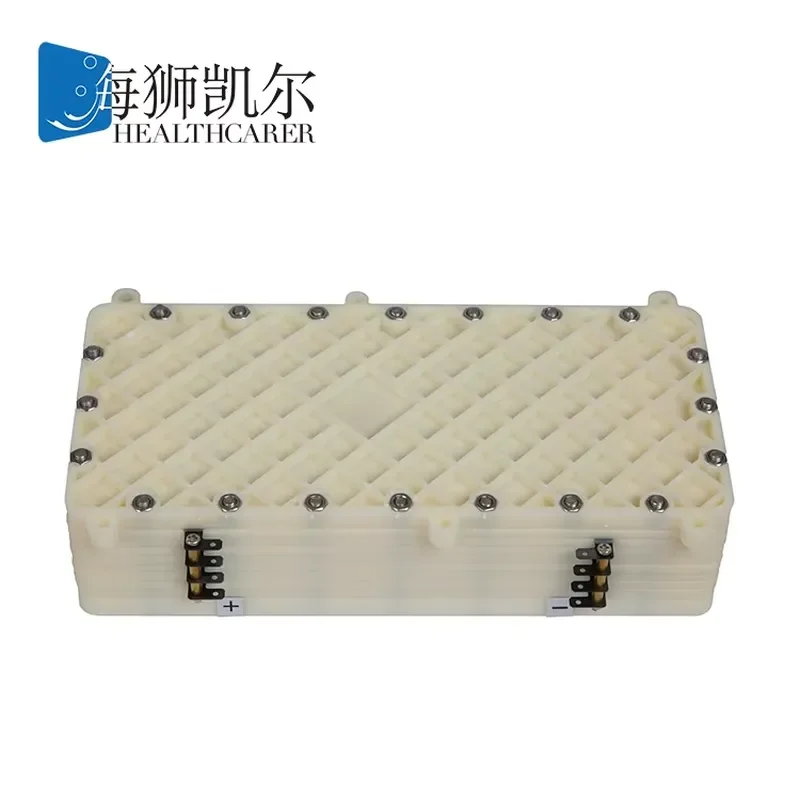 8-Plate, 7-cell SPE water electrolyzer for hydrogen generator