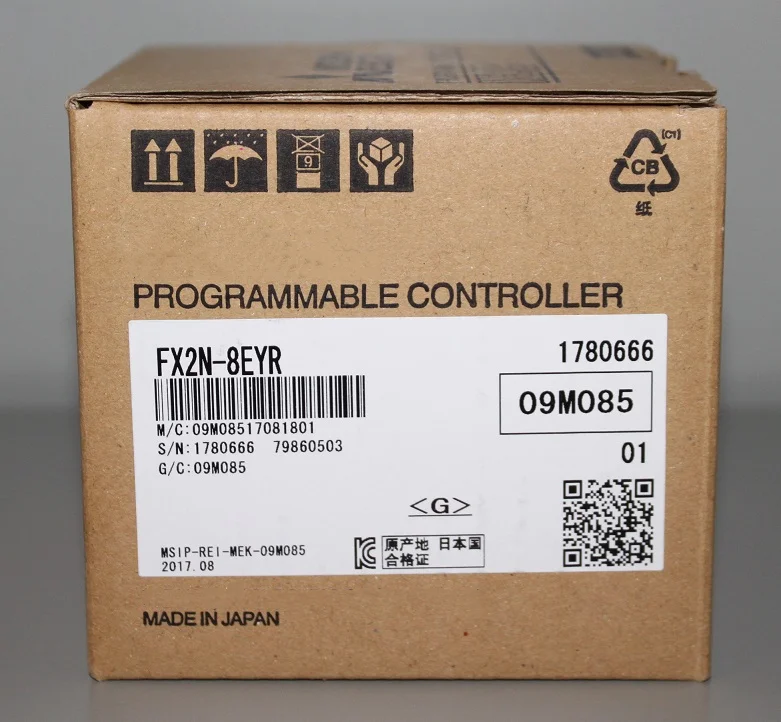 1PCS NEW IN BOX FX2N-8EYR PLC MODULE FX2N8EYR ONE YEAR WARRANTY