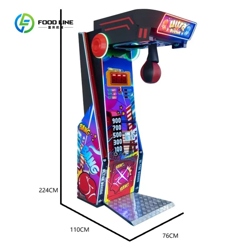 Customized Factory Price High Quality Arcade Boxing Game High-Traffic Arcade Commercial Machine With OEM/ODM Service