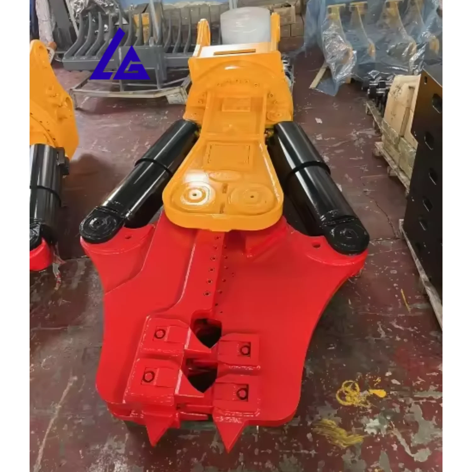 Hydraulic Concrete Crusher Increased Safety Higher Quality Recycling Low Vibration for SK330