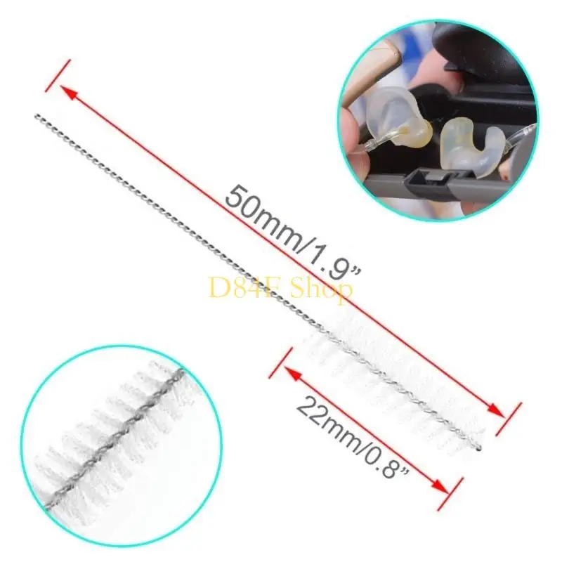 

D84F 9PEECE Слуховые аппараты и набор для очистки наушников имеют магнитную щетку и удобный корпус, подходящий для домашнего и