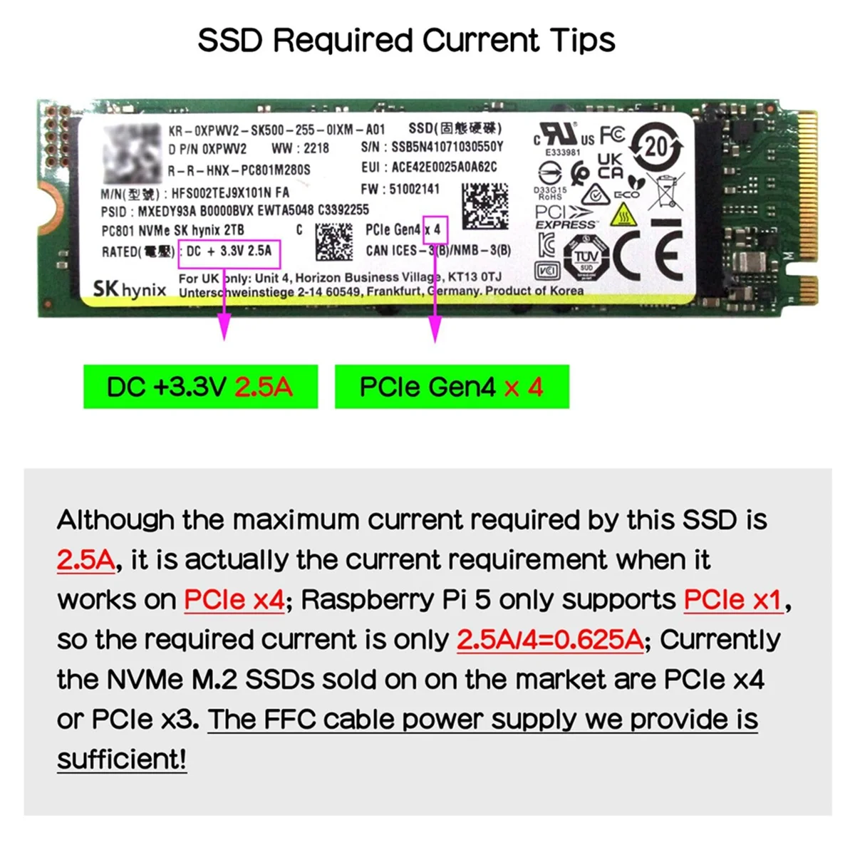 

【Горячая распродажа!】 Периферийная плата PCIe M.2 NVMe SSD Shield X1001, совместимая с Raspberry Pi 5