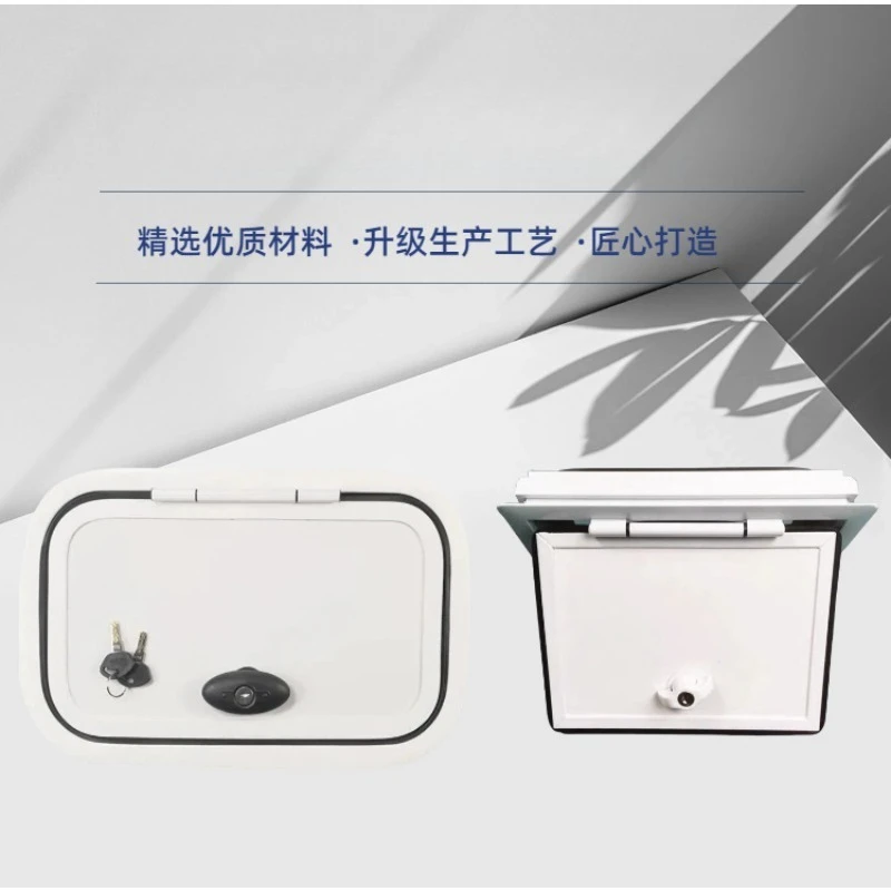 15LD RV Luggage Compartment Door With Latch Aluminum Alloy Frame Safe And Durable