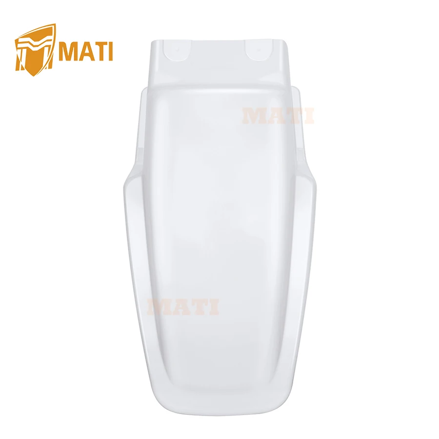 M MATI White Rear Fender For Honda XR200R 1986-2002 80100-KT0-671ZA 80101-KT0-A40ZA