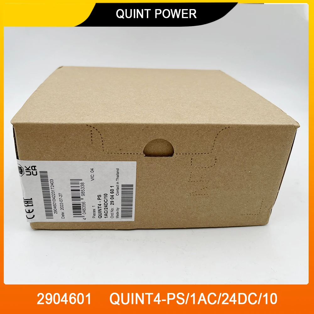 New For Phoenix 2904601 QUINT4-PS/1AC/24DC/10 QUINT POWER (Replace:2938604) 24VDC/10A Switching Power Supply