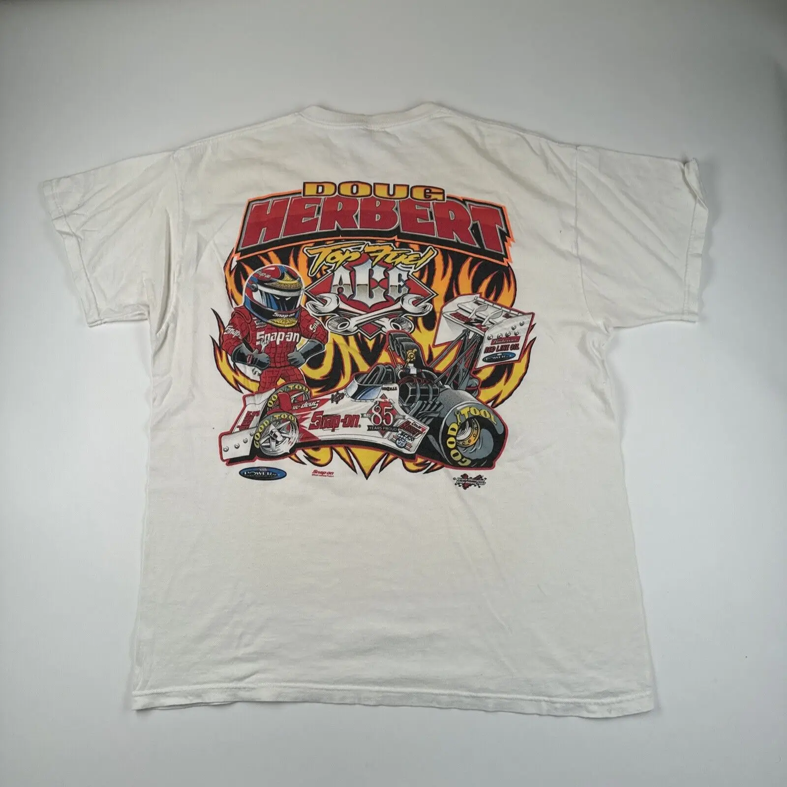 Vintage Snap On Racing T Shirt Size Xl Doug