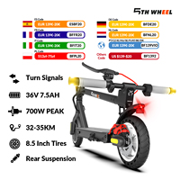 5TH WHEEL W09 Electric Scooter, 8.5\
