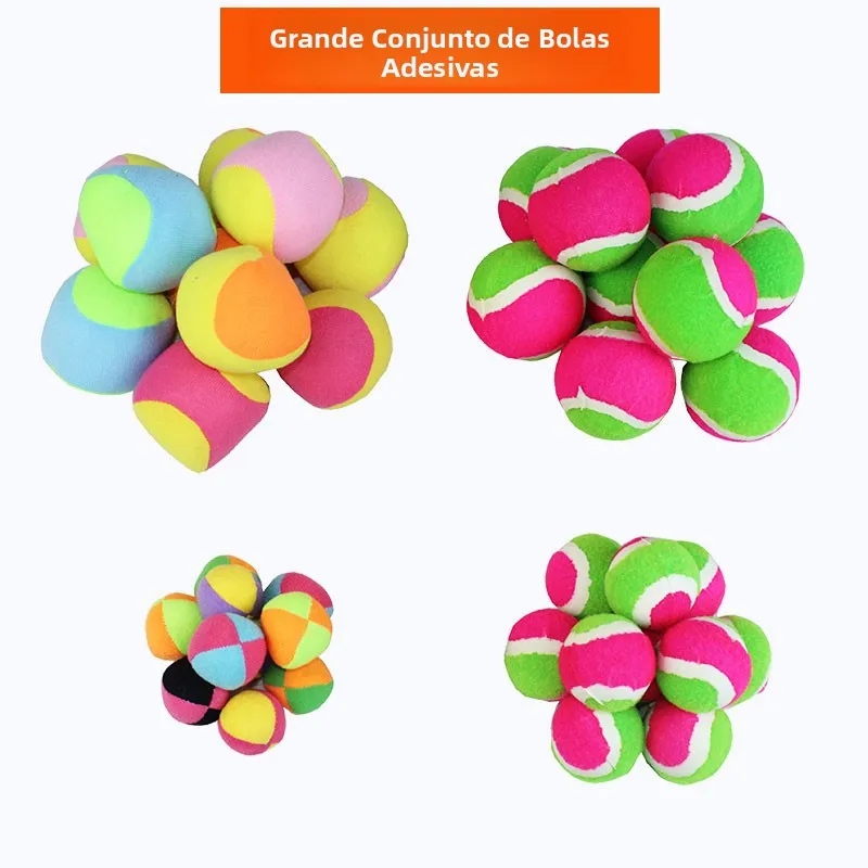 bola-de-tenis-adesiva-para-fitness-ao-ar-livre-bola-macia-portatil-para-criancas-de-3-a-10-anos-disco-absorvente-universal