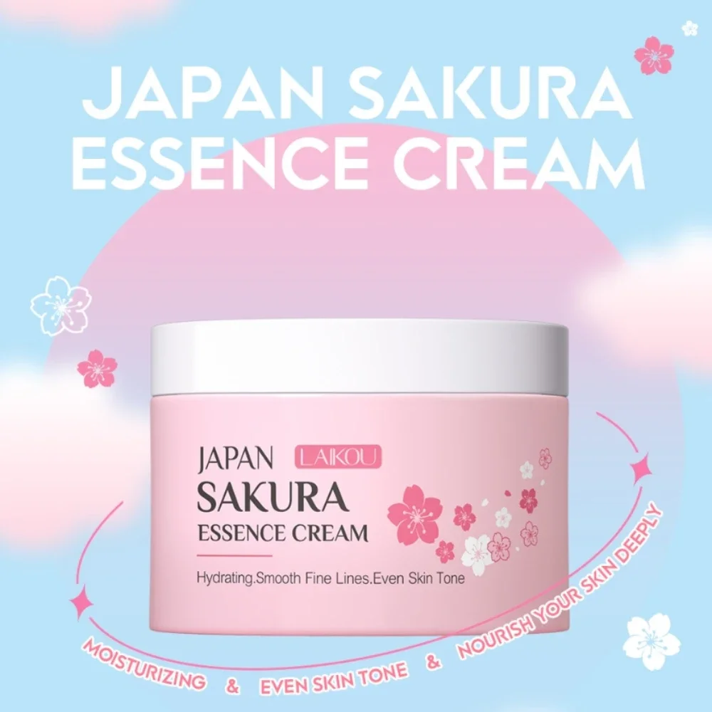 

Creams for Face LAIKOU Sakura Essence Face Cream 25g Fresh and White Beauty Winter Moisturizing Face Care Skin Care Products