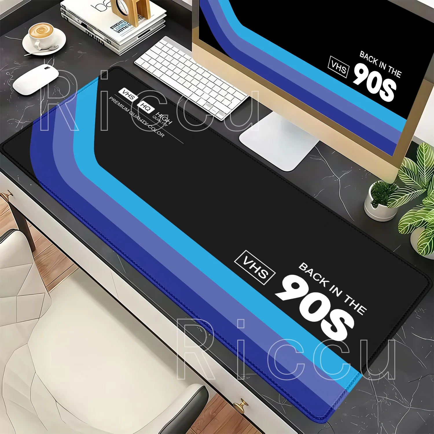 Mouse Pad Retro VHS Style PC G - Retro Gaming Keyboard And Mouse ulasan dan harga