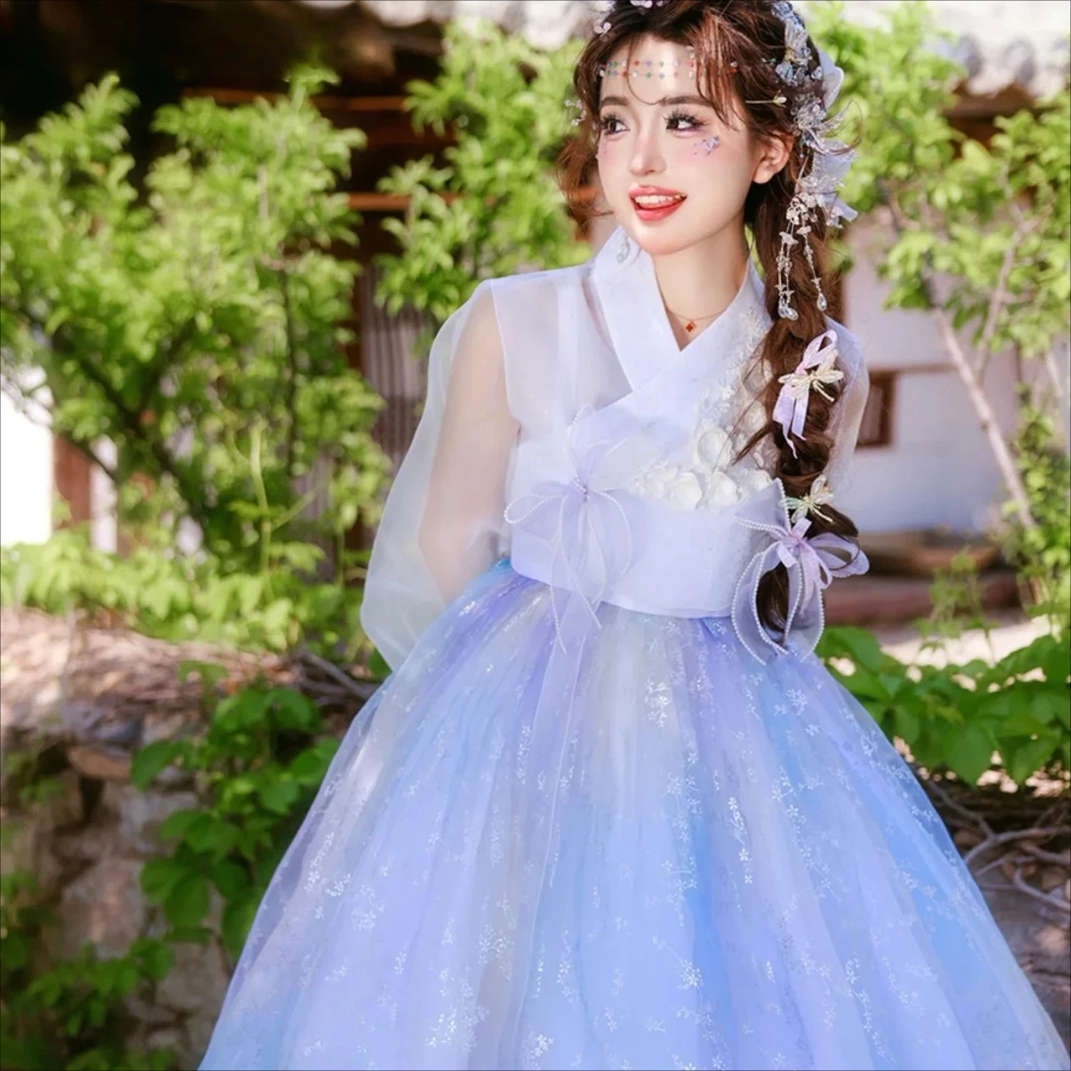 

Korean Dress Ancient Traditional Hanbok Costume Women Modernized Hanbok Palace Korea Wedding Clothes Cosplay Halloween Hanbok