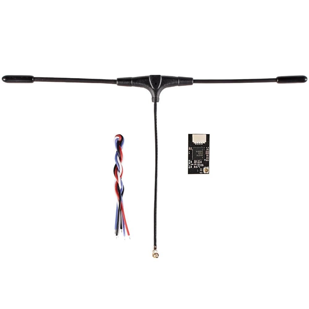 9IMOD ELRS 915MHz Receiver E8208 868/915MHz ExpressLRS Receiver with T Type Antenna RX SX1276 EXPRESSLRS Receiver DIY Parts