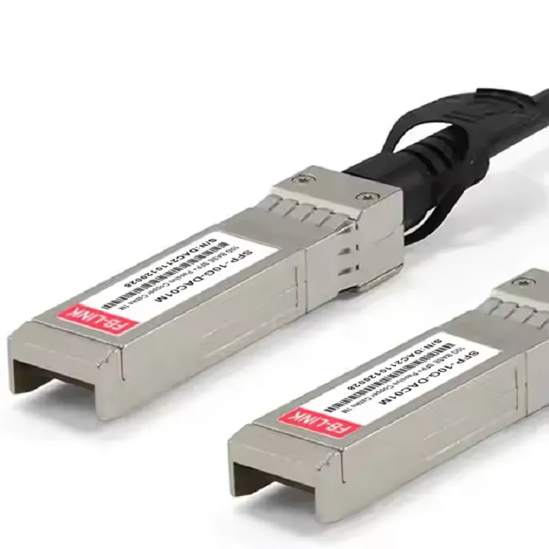 طول كابل 10G SFP+ DAC اختياري SFP+ إلى SFP+ توصيل مباشر نحاسي متوافق مع Mikrotik Mellanox Cisco Arista Switch #2
