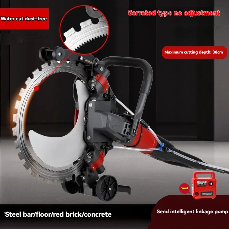 

220V Ring Saw Concrete Road Cutting Machine Concrete Cutting Saw High Power Wall Ring Cutting Machine