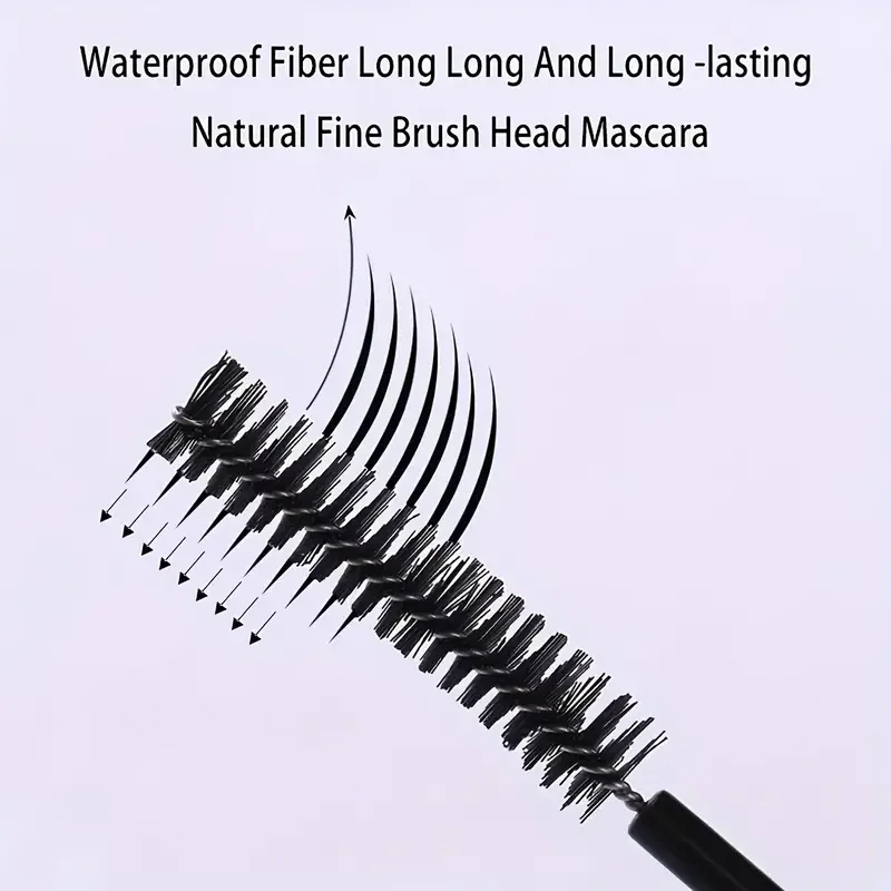 Mascara 4D, imperméable et résistant à la sueur, mascara anti-taches longue durée, maquillage coréen, maquillage de cils complet et naturel