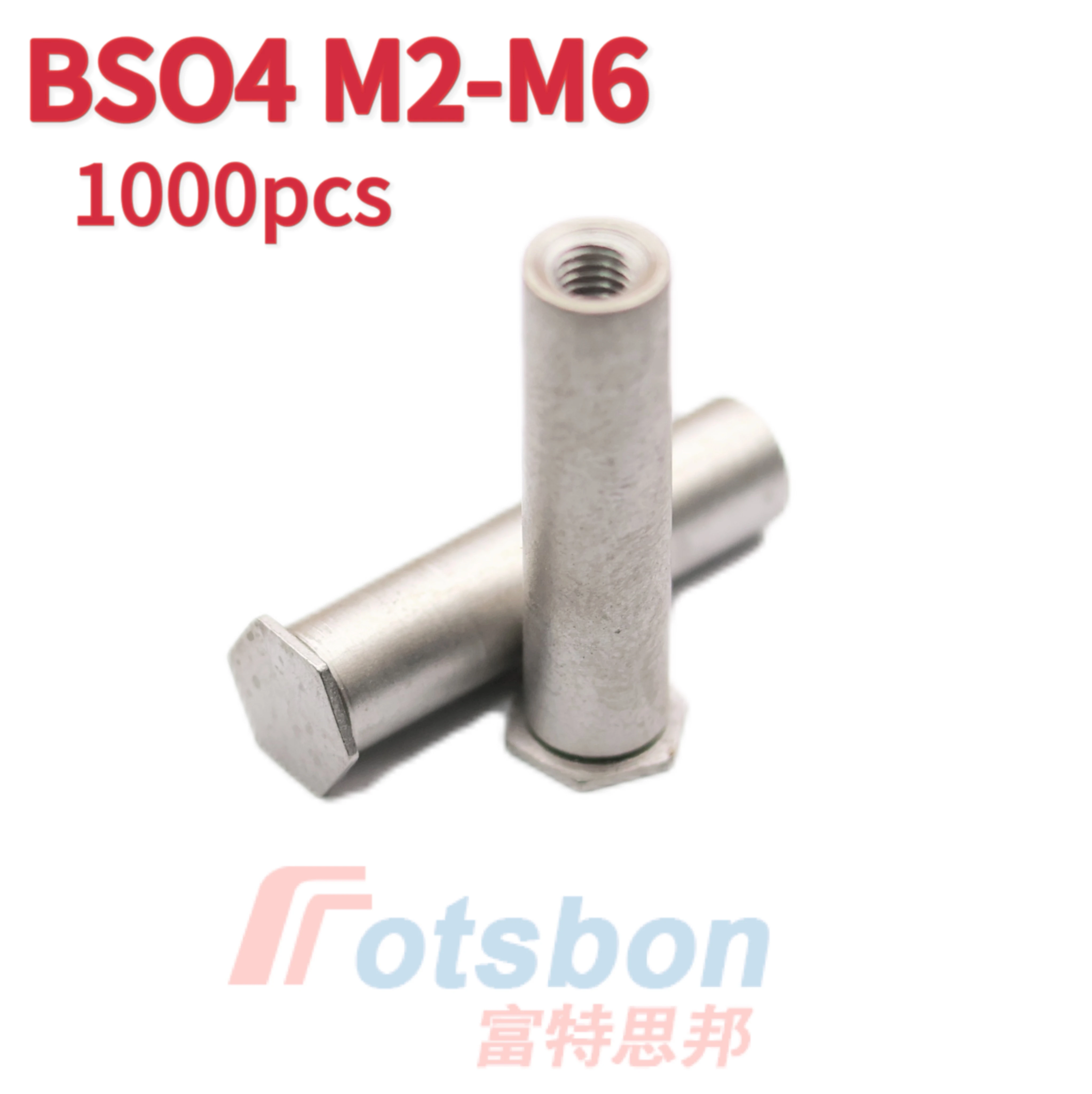 Stainless Steel 416 Harden Blind Self-clinching Standoffs BSO4-M2.5-6/8/10/12/14/16/18/20/22/25 Rivet Nuts Fasteners