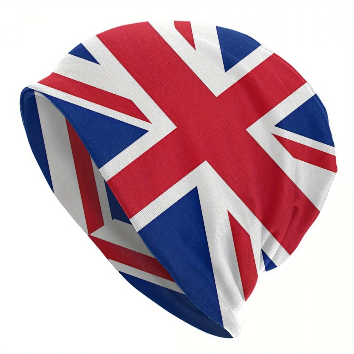 United Kingdom Flag Union Jack Aesthetic Warm Hip-hop Street Punk Gothic Hat, Fashionable Style