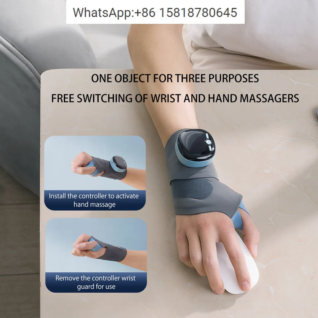 Intelligent tendon sheath hand heating wrist guard, breathable hot compress, detachable hand sprain massage protector