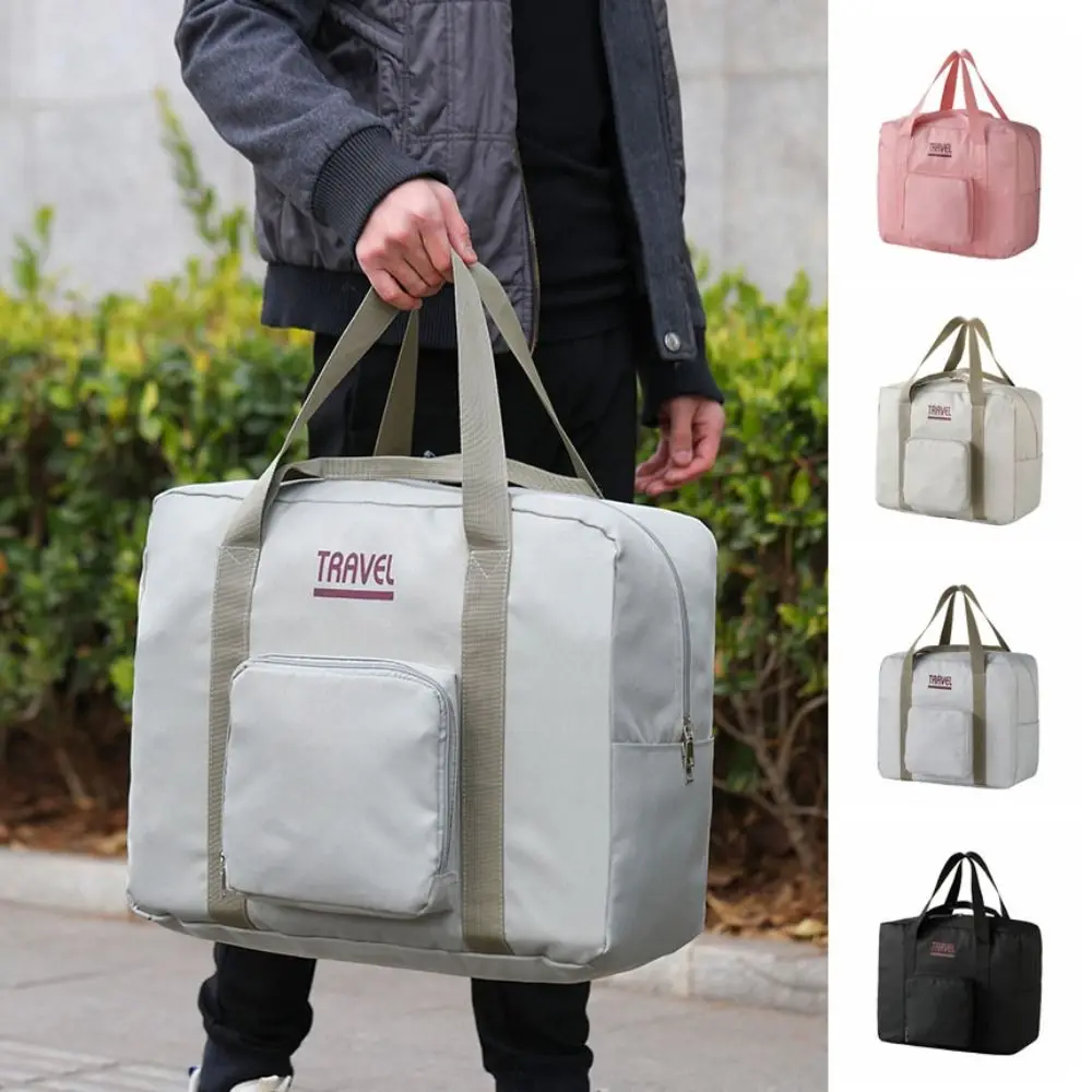 

Oxford Cloth Clothing Organizing Bag Foldable Portable Travel Duffel Bag Large Capacity Handbags Travel Luggage Bag