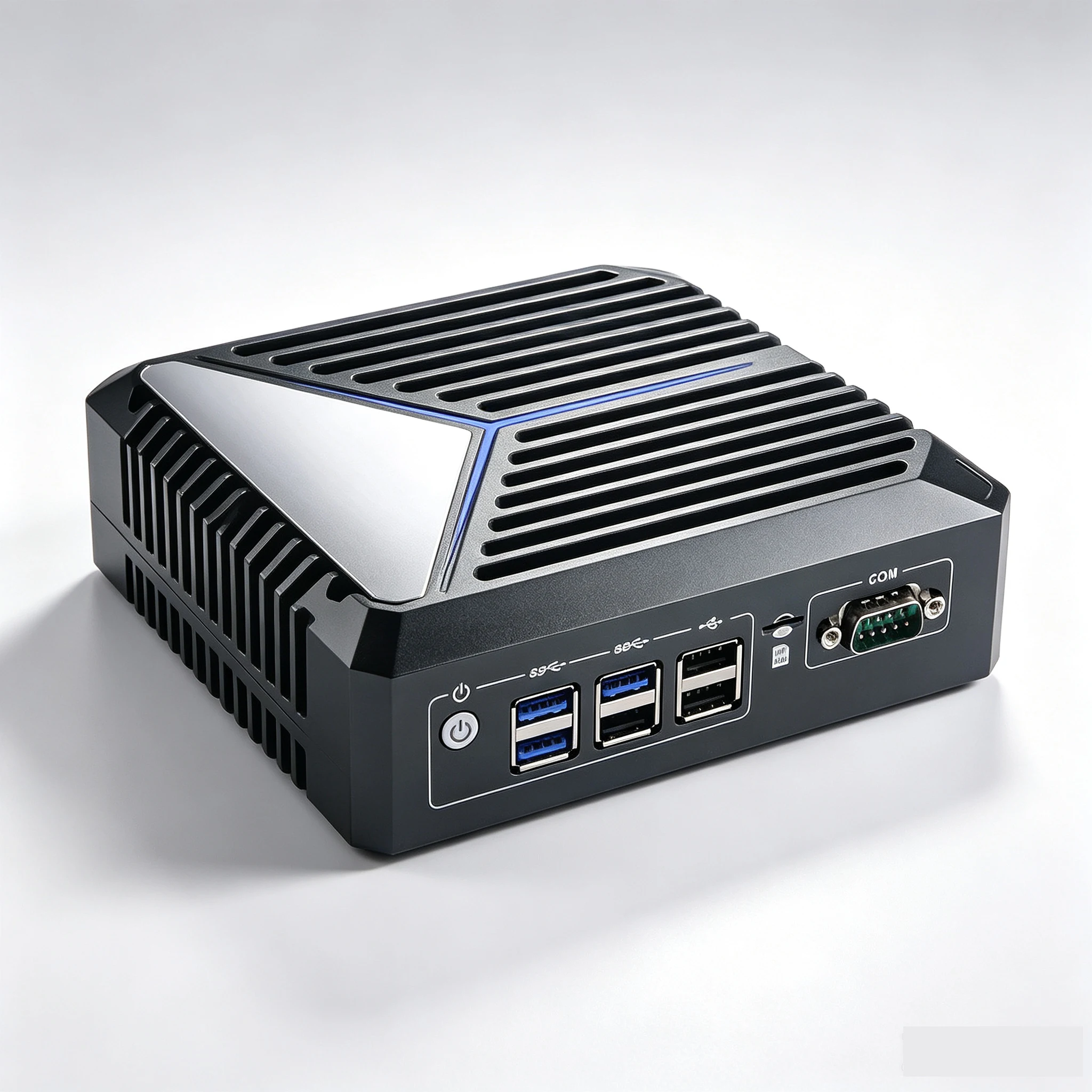 Fanless Mini PC Intel J6412 3x2.5G i225-V LAN 1xHD 2xDP Switch Router VPN Firewall Appliance ESXI Rugged