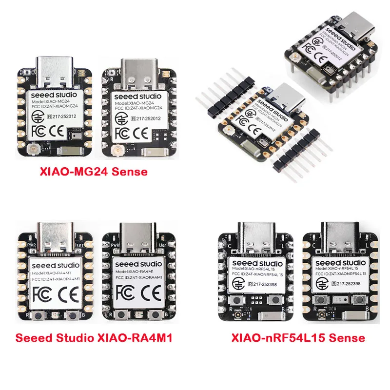 Image of 5 Stück/1 Stück Seeed Studio XIAO Serie Mini-Entwicklungsboard XIAO RA4M1 XIAO MG24 XIAO MG24 Sense XIAO NRF54L15 Sense