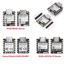 5Pcs/1pc Seeed Studio XIAO Series mini development board XIAO RA4M1 XIAO MG24 XIAO MG24 Sense XIAO nRF54L15 nRF54L15 Sense