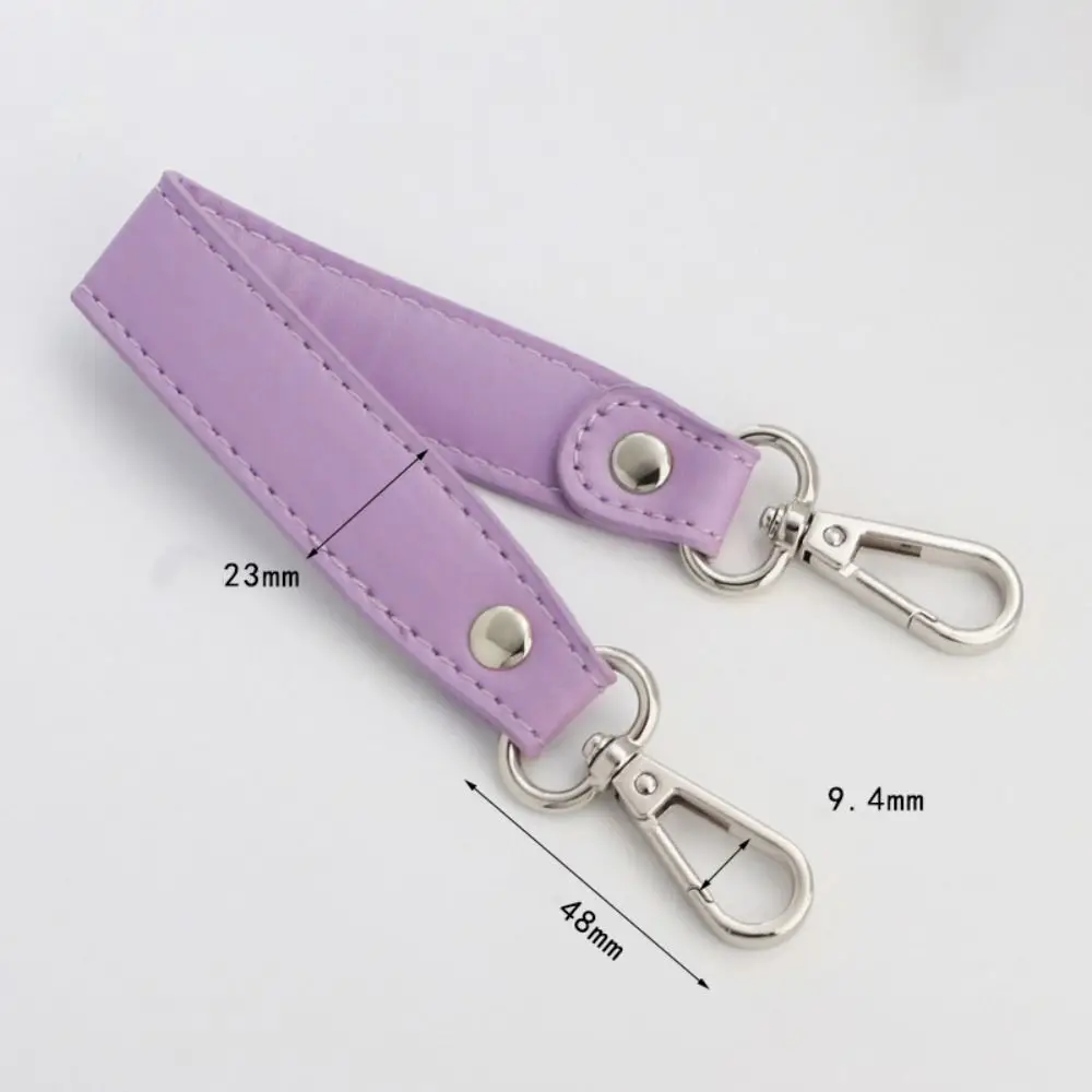 Bag Accessories 28CM Leather Short Bag Strap DIY Hardware Handbag Straps Replacement Bag Handle