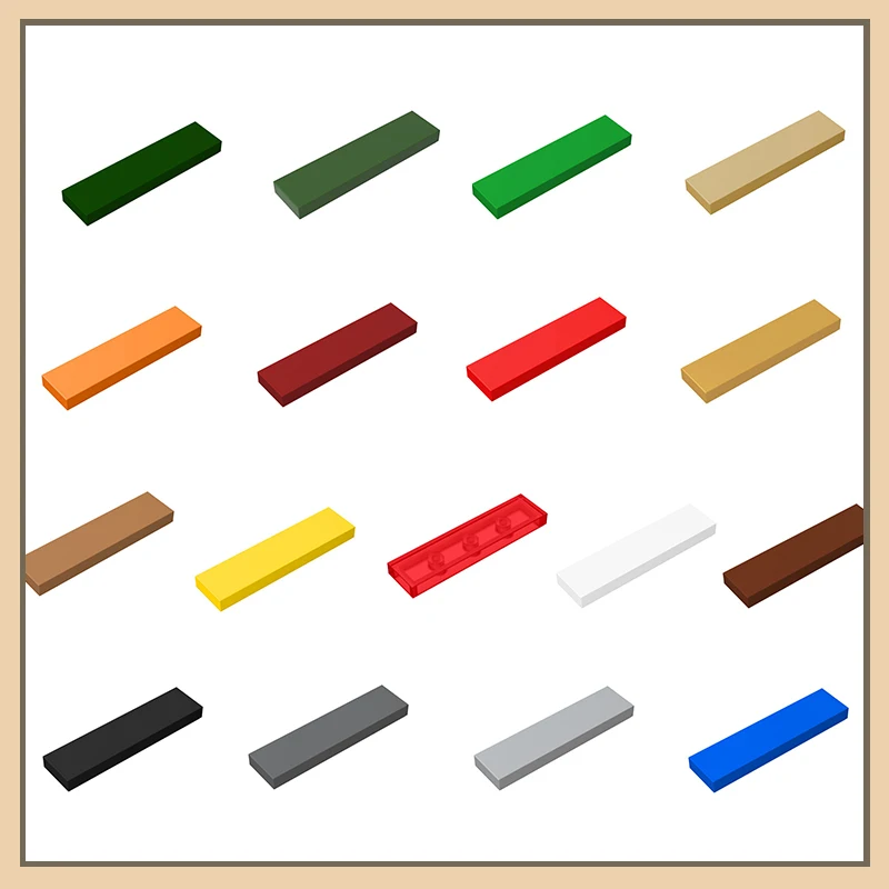 

1X4 2431 high compatibility small particle building blocks MOC technology spare parts tile light panel 91143 50g 91 p
