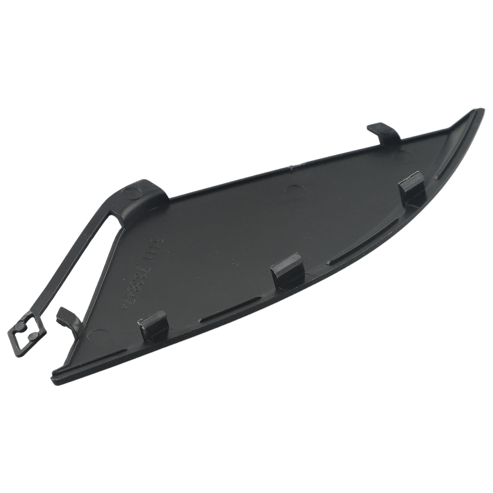 Tow Eye Cap Tow Hook Cover Primed Black Replacements Stable 51117338474 ABS Plastic Front Bumper Garden Indoor