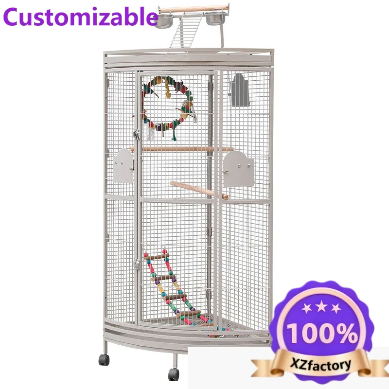 Factory Direct 2026 Portable Pet Cage, Pet Display CageBirde, Wire Bird , Parrot (A-09)