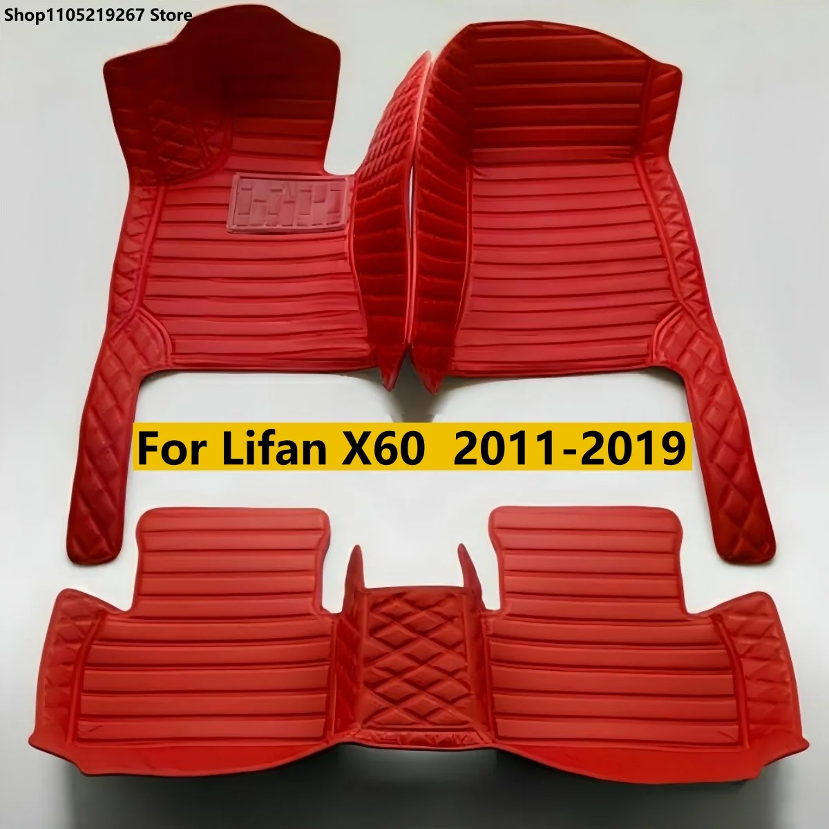 Customized Car Floor Mats For Lifan X60 2011 2012 2013 2014 2015 2016 2017 2018 2019 Interior Details Accessories