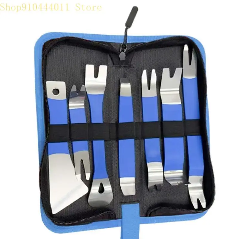 28GF 7 Piece Pry Bar Set For Automotive Panel Detachment And Accessories Installation