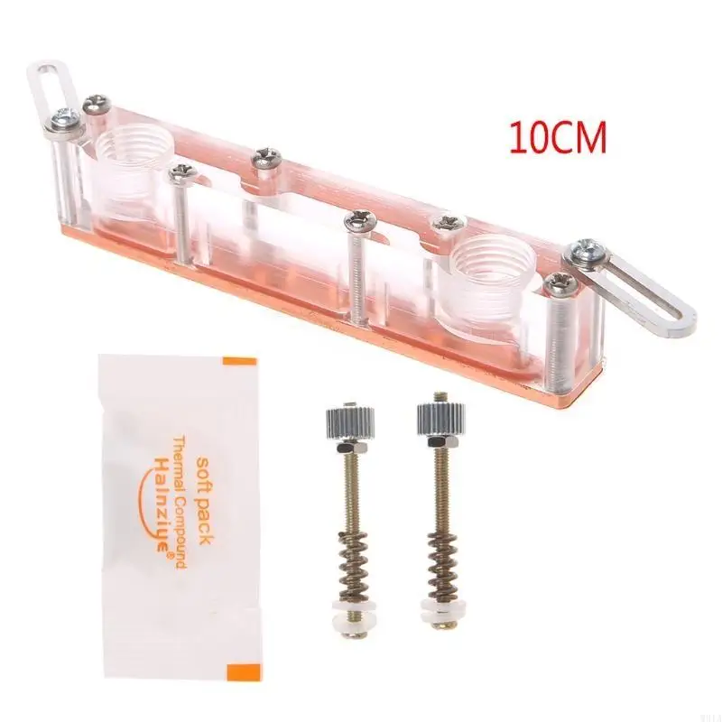 W91A ماء أكريليك لخزان تبريد الماء تبريد الرادياتير الكمبيوتر CPU كتلة الماء