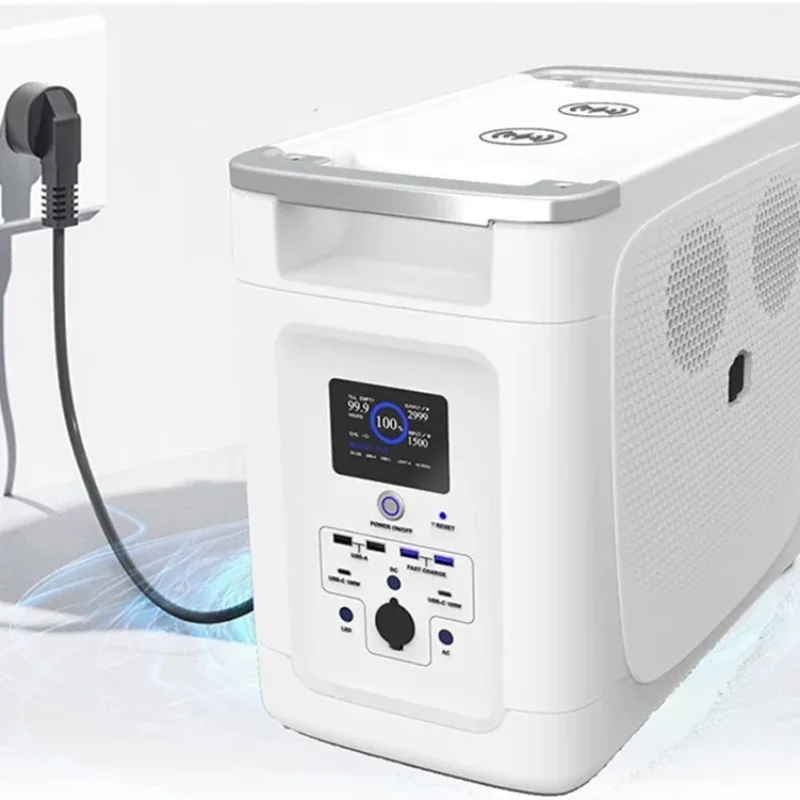 Outdoor Camping Solar Power Station  Intelligent Solar Generator Emergency Power Bank