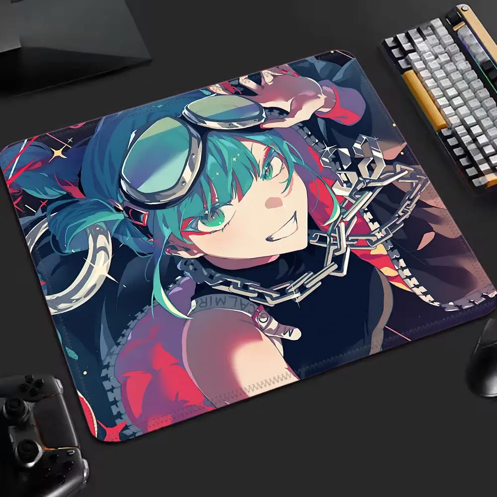 Cool H-Hatsunes M-MikuS Mouse Pad Cartoon rubber Small mouse pad desktop computer office keyboard e-sports ROGs game