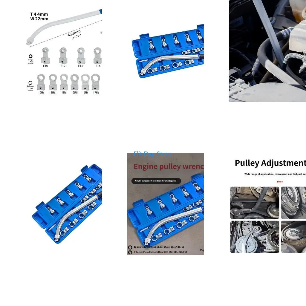 F92C Professional Metal Belt Tightener For Vehicle Fixing And Pulley Removal In Small Areas