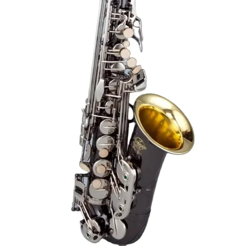 

Good Price Chinese High Quality Alto Saxophone High Performance Black Nickel Body Saxophone Alto With Accessories