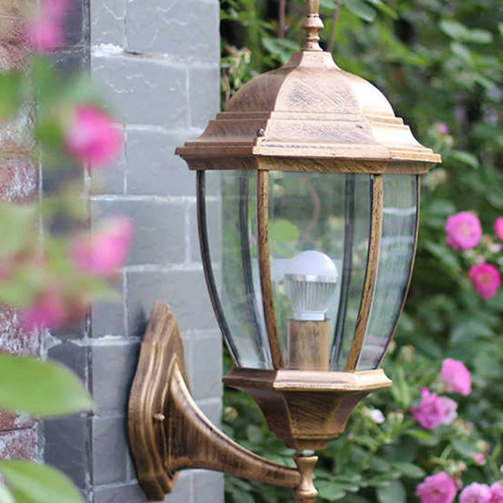 1pcs-waterproof-outdoor-wall-light-vintage-hexagonal-design-energy-saving-led-for-garden-yard-and-exterior-wall-lamp