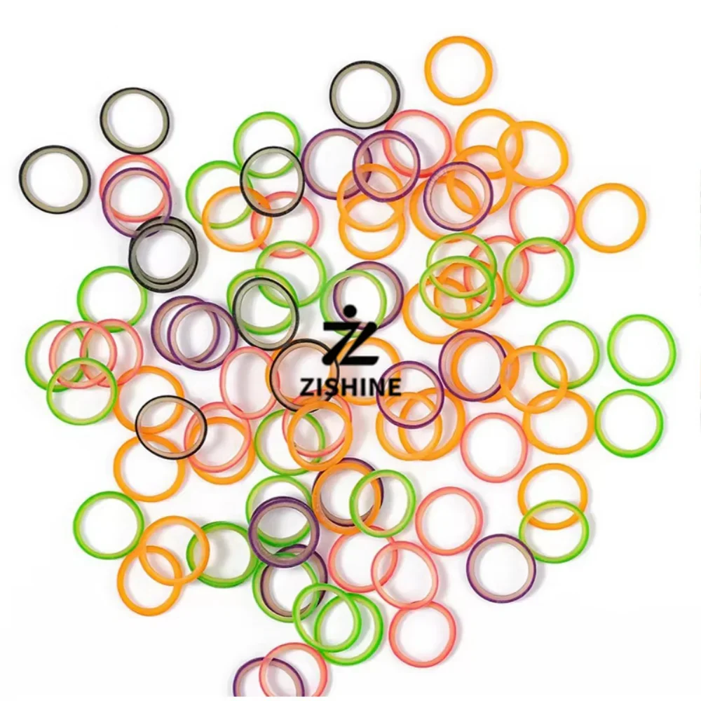 5000Pcs/Bag Colorful Dental Orthodontic Elastics Rubber Bands Chipmunk Rabbit Fox Penguin Monkey Traction Rings Braces Wholesale