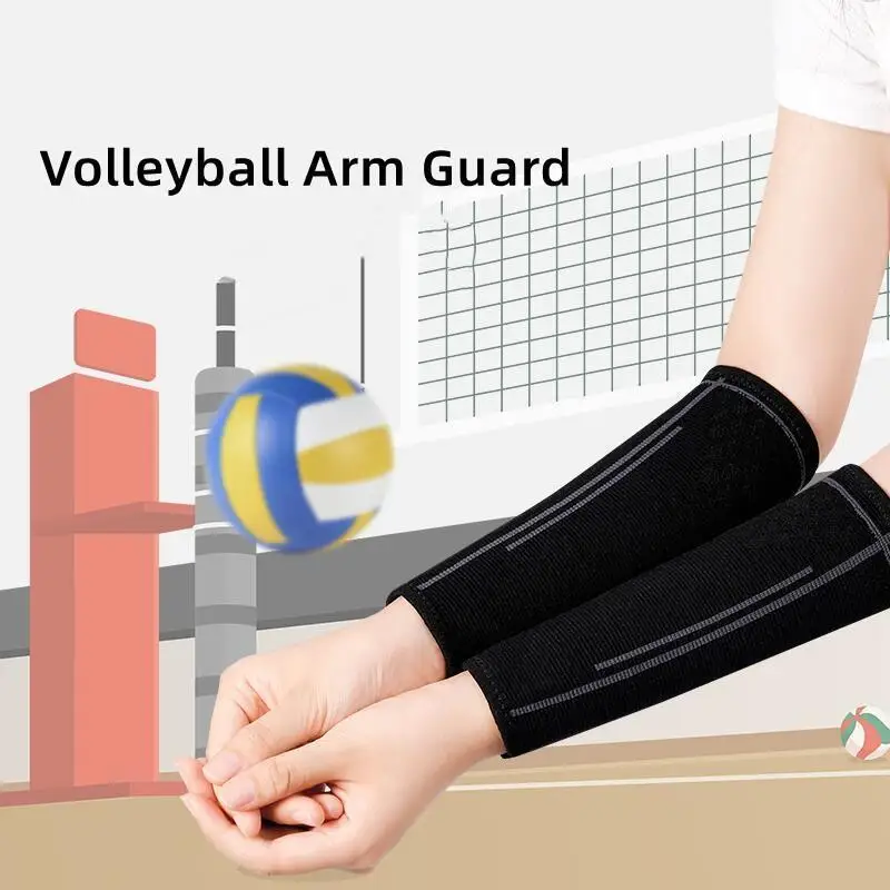 1 Pair Volleyball Arm Sleeves Athletic Shooting Sleeve Sports Compression Arm Sleeves Fitness Armguards Cycling Arm Warmers