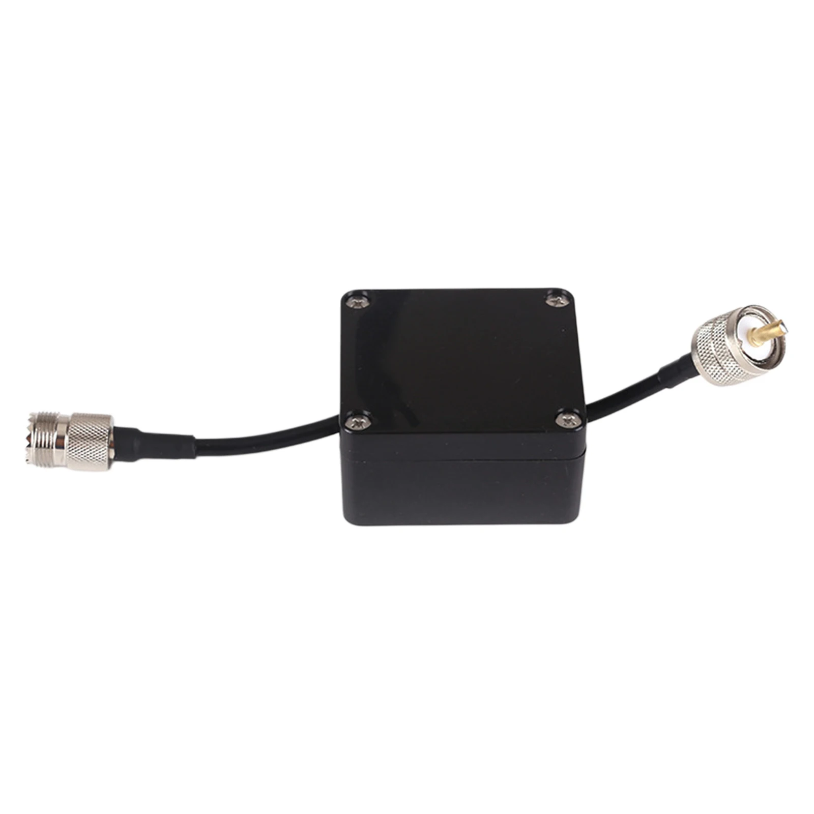 1.8-30MHz Shortwave Choke Magnetic Rings with PL-259 To SO-239 Connector Shortwave Choke Balun 1:1 Current Balun RF Noise Filter