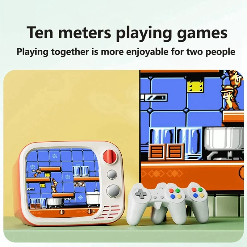 H7 Retro Nostalgic TV Game Console 3.5Inch Screen 740 Classic Game Dual Players Nostalgic Home TV Game Controller