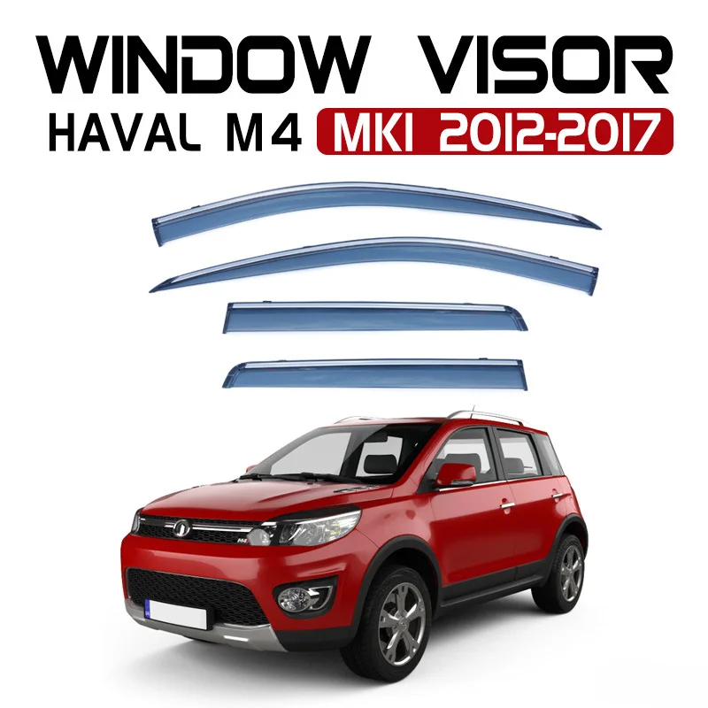 

Подходит для Great Wall Haval M4 Florid Cross 2010-2017, козырек для окон, навесы, укрытия от солнца, дождя, зеркало, отражатель ветра для бровей