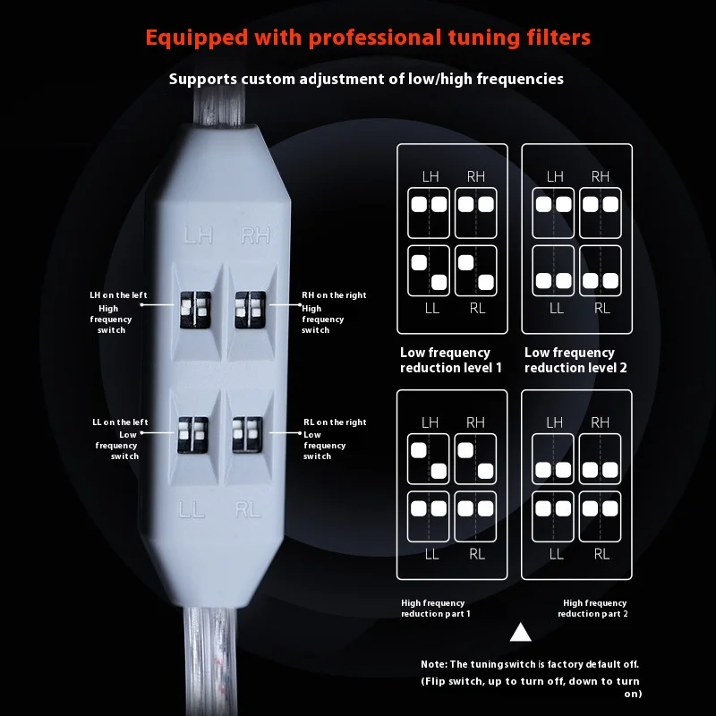 KZ T8 Upgrade Cable 8-Gear Electronic Tuning Silver-Plated Upgrade Cable 0.78mm Pin 3.5mm Plug For EDX Pro AS16 Pro PRX Zenith