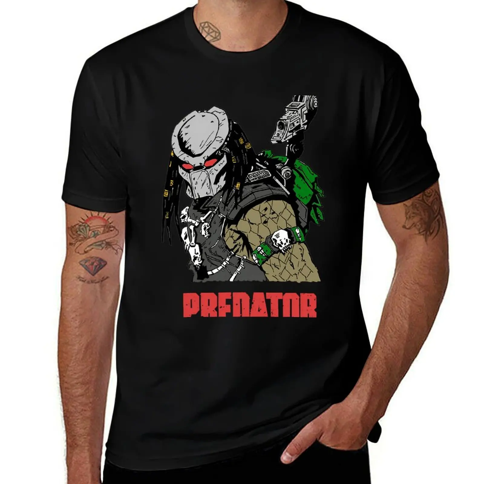 The Predator T-Shirt Sports Casual Short Sleeve Cotton Tee